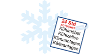 24Std Notdienst für Kühlzellen und Kühlmöbel sowie Klimaanlagen und Kälteanlagen in Berlin Teltow und Brandenburg