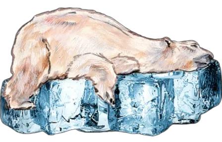 Eisbär — Maskottchen der Kältetechnik Richter & Scholz