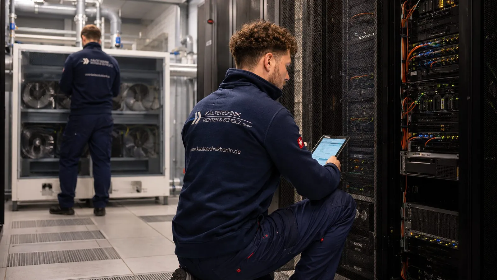 Rechenzentrum Serverraum-Kühlung Wartung